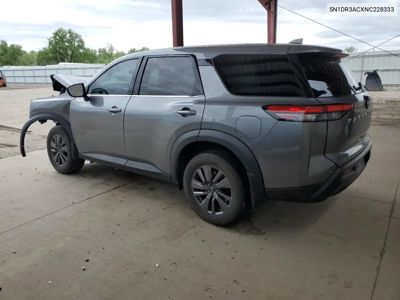 2022 Nissan Pathfinder S VIN: 5N1DR3ACXNC228333 Lot: 56758475