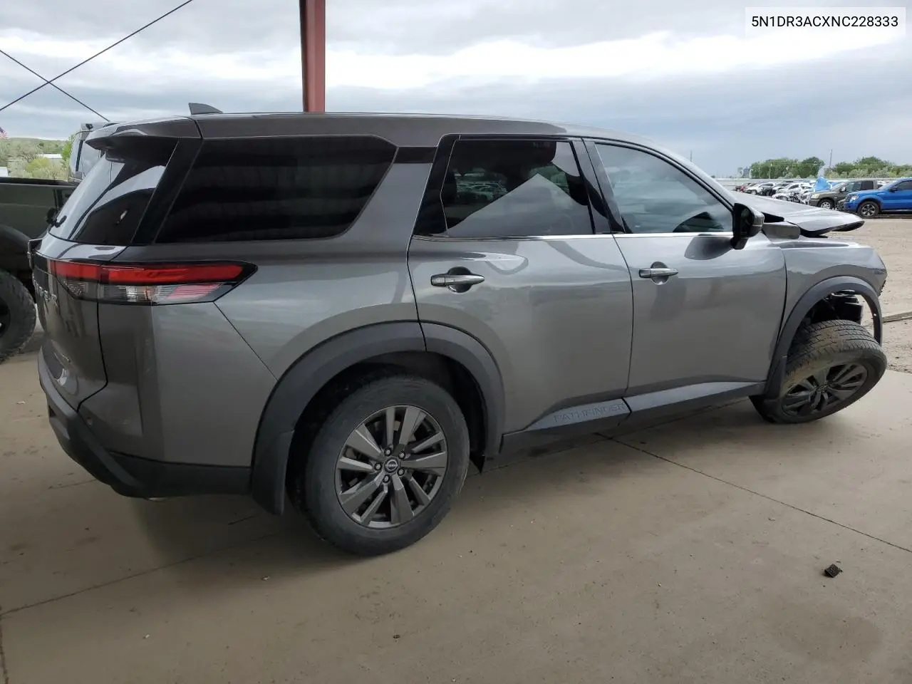 2022 Nissan Pathfinder S VIN: 5N1DR3ACXNC228333 Lot: 56758475