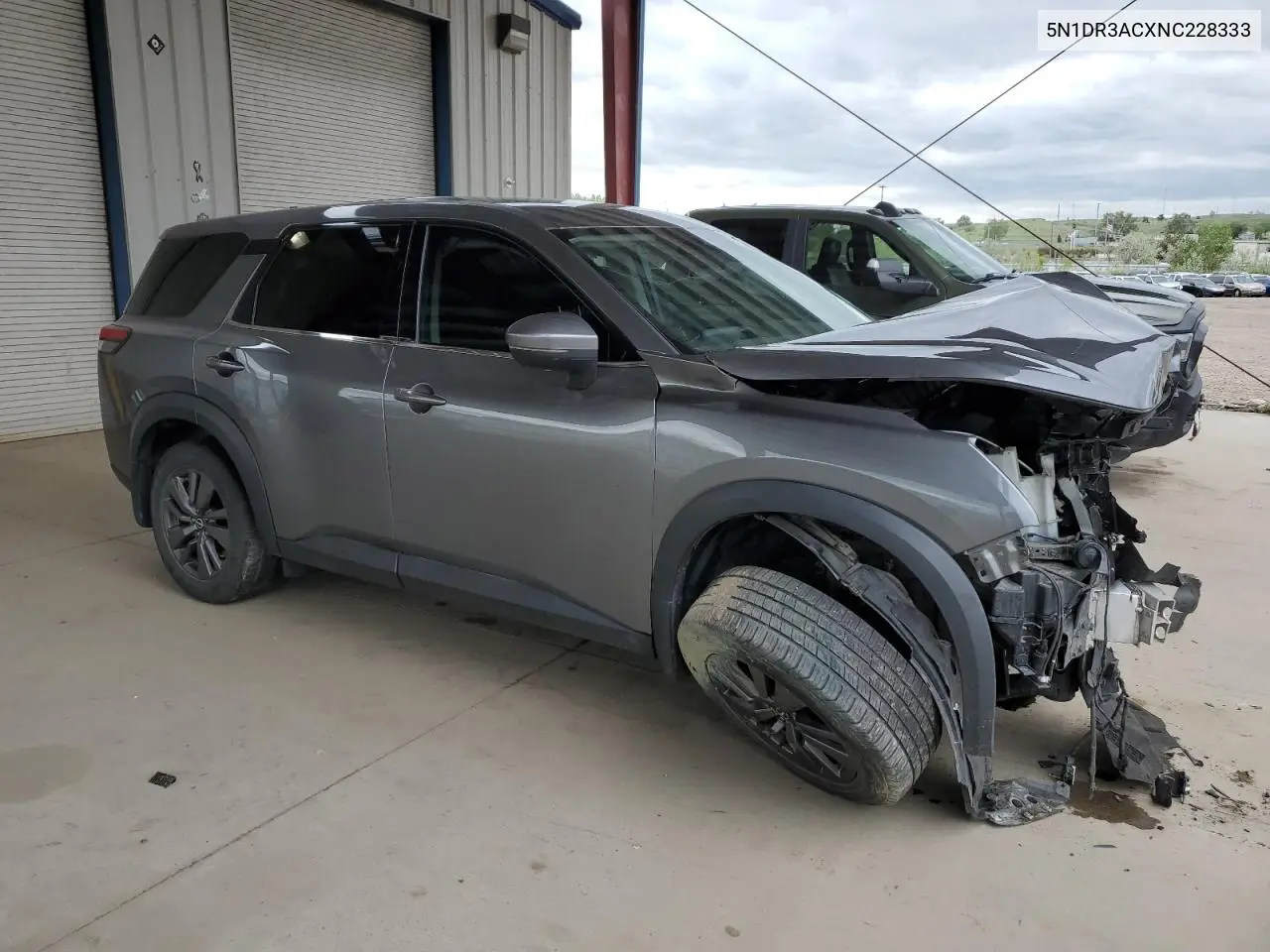 2022 Nissan Pathfinder S VIN: 5N1DR3ACXNC228333 Lot: 56758475