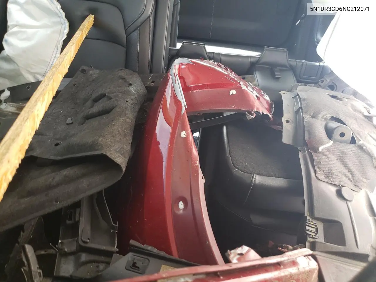 2022 Nissan Pathfinder Sl VIN: 5N1DR3CD6NC212071 Lot: 62141785