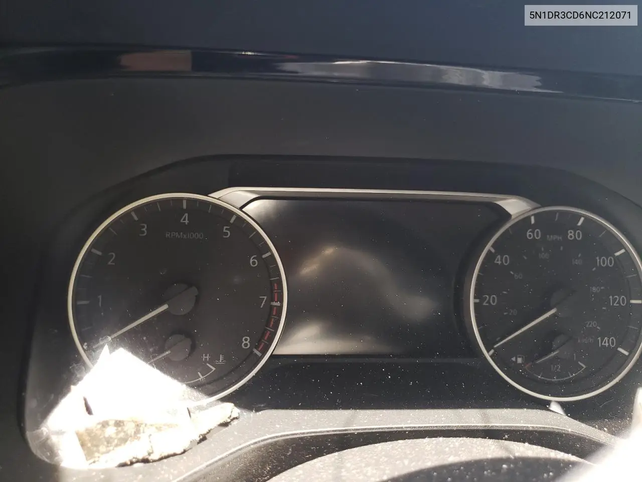 2022 Nissan Pathfinder Sl VIN: 5N1DR3CD6NC212071 Lot: 62141785