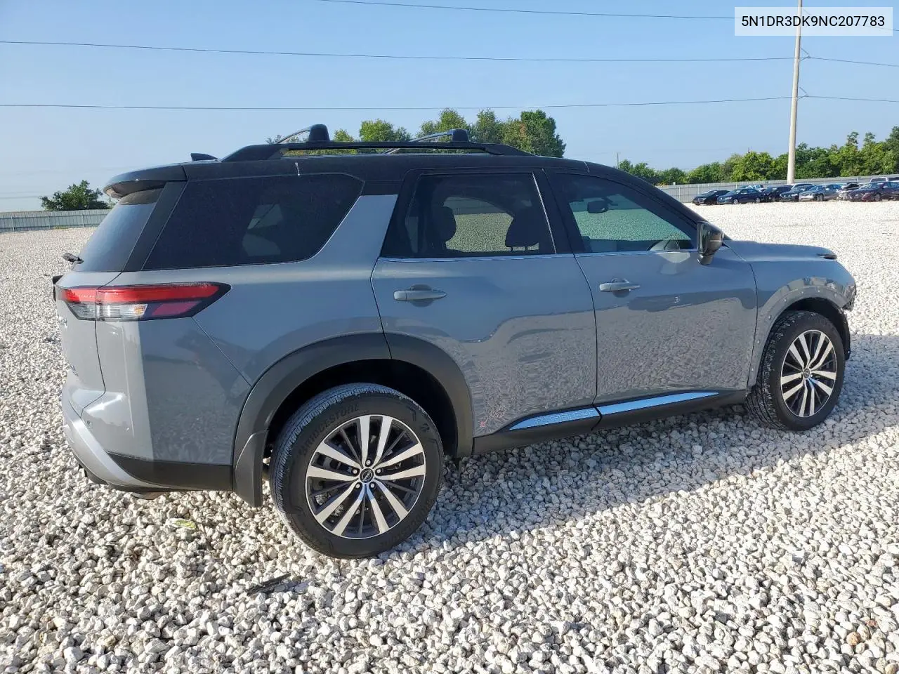 2022 Nissan Pathfinder Platinum VIN: 5N1DR3DK9NC207783 Lot: 62761675