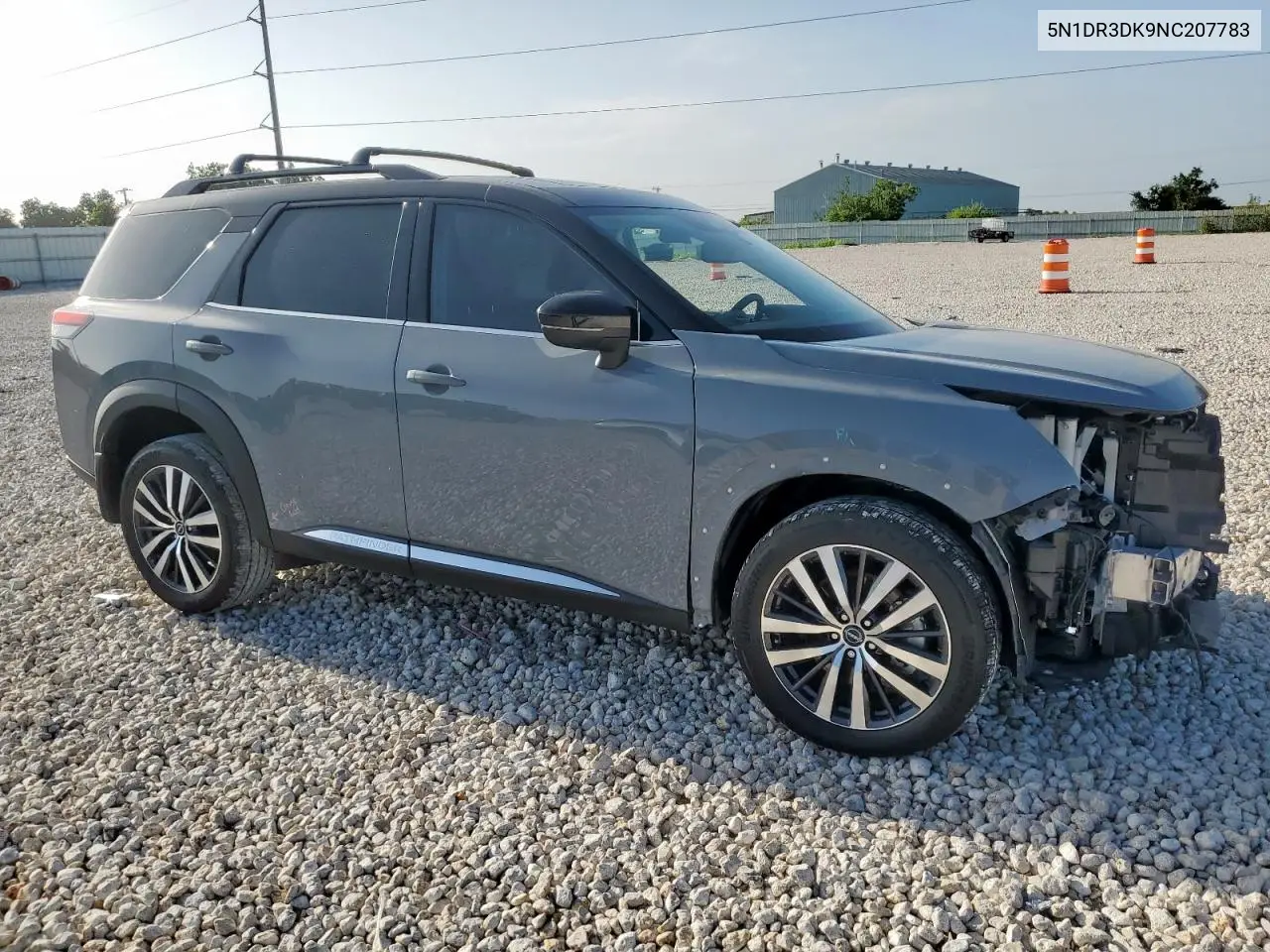 2022 Nissan Pathfinder Platinum VIN: 5N1DR3DK9NC207783 Lot: 62761675