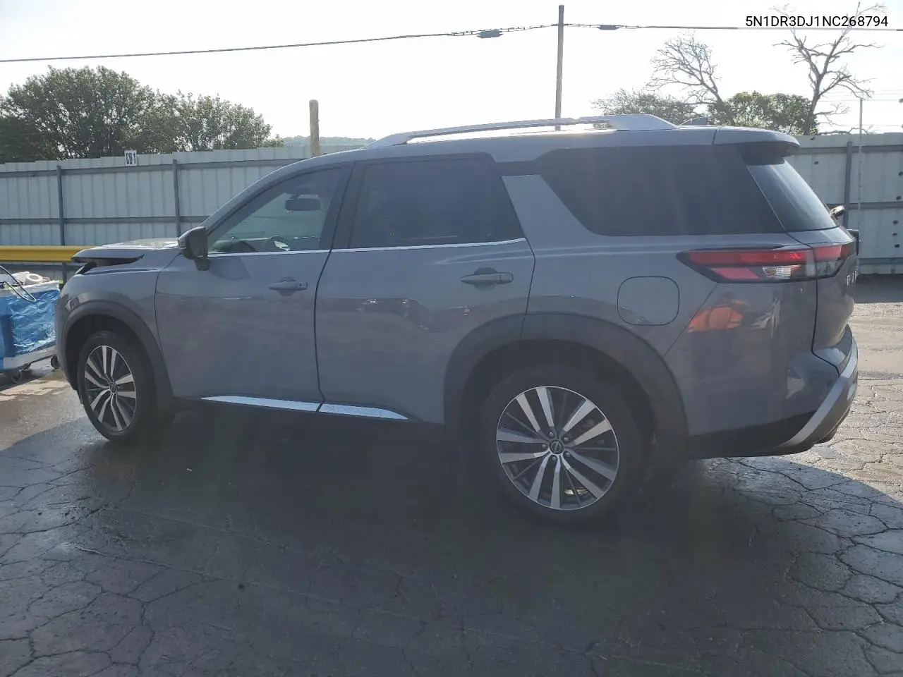2022 Nissan Pathfinder Platinum VIN: 5N1DR3DJ1NC268794 Lot: 62912015