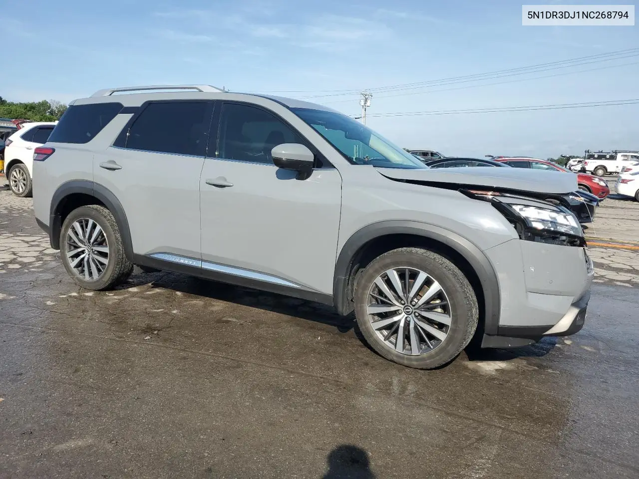 2022 Nissan Pathfinder Platinum VIN: 5N1DR3DJ1NC268794 Lot: 62912015