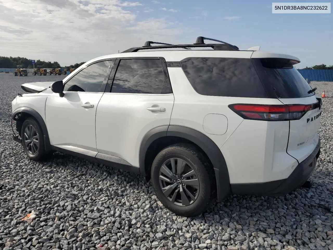 2022 Nissan Pathfinder Sv VIN: 5N1DR3BA8NC232622 Lot: 63013285