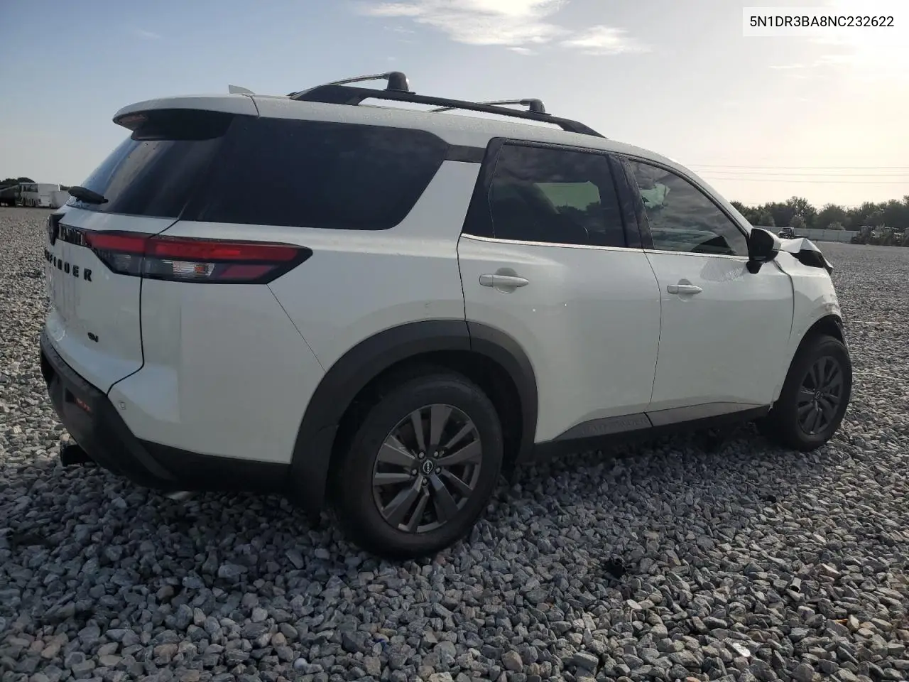 2022 Nissan Pathfinder Sv VIN: 5N1DR3BA8NC232622 Lot: 63013285