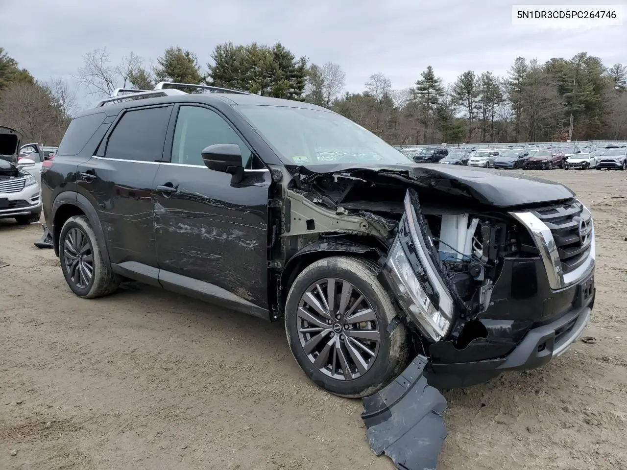 2023 Nissan Pathfinder Sl VIN: 5N1DR3CD5PC264746 Lot: 47818735