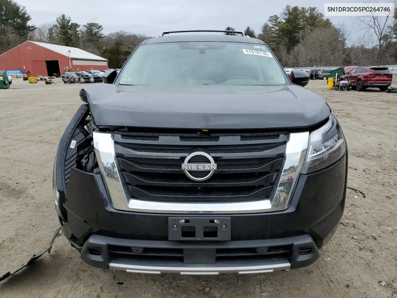 2023 Nissan Pathfinder Sl VIN: 5N1DR3CD5PC264746 Lot: 47818735