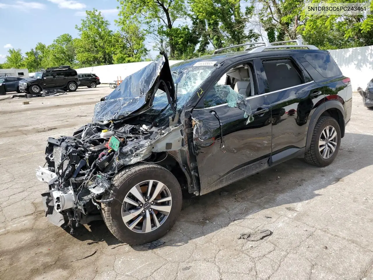 2023 Nissan Pathfinder Sl VIN: 5N1DR3CC6PC243461 Lot: 55655865
