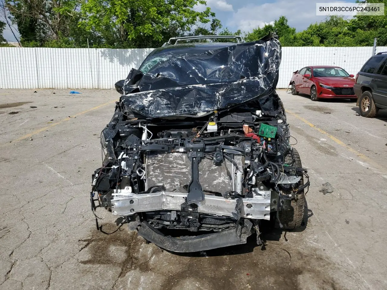2023 Nissan Pathfinder Sl VIN: 5N1DR3CC6PC243461 Lot: 55655865
