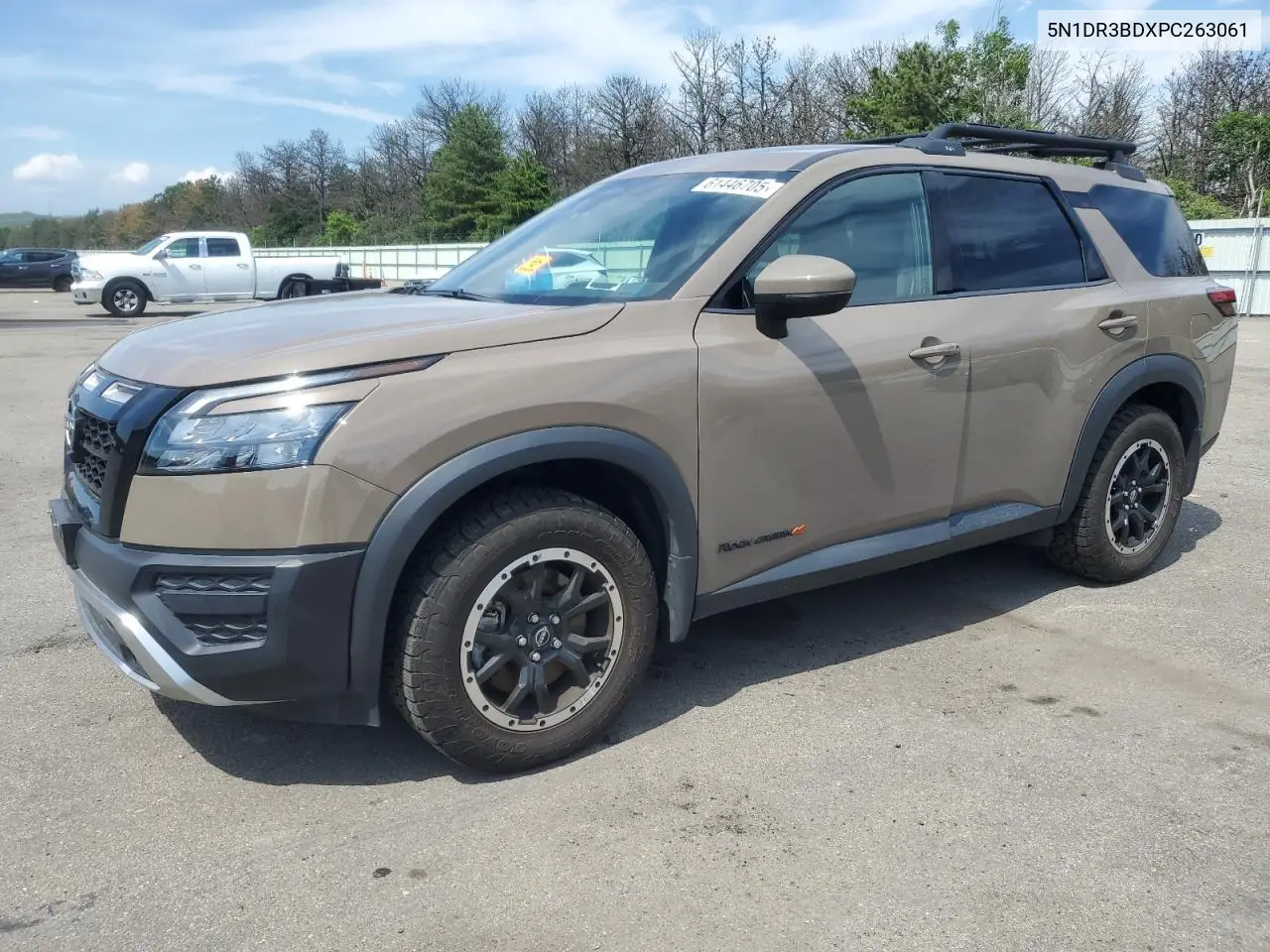 2023 Nissan Pathfinder Sv VIN: 5N1DR3BDXPC263061 Lot: 61446705