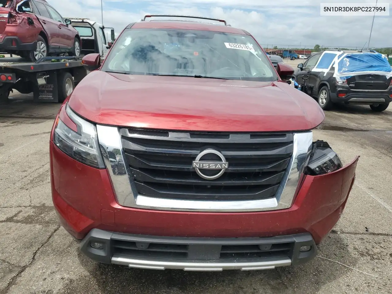 2023 Nissan Pathfinder Platinum VIN: 5N1DR3DK8PC227994 Lot: 63226185