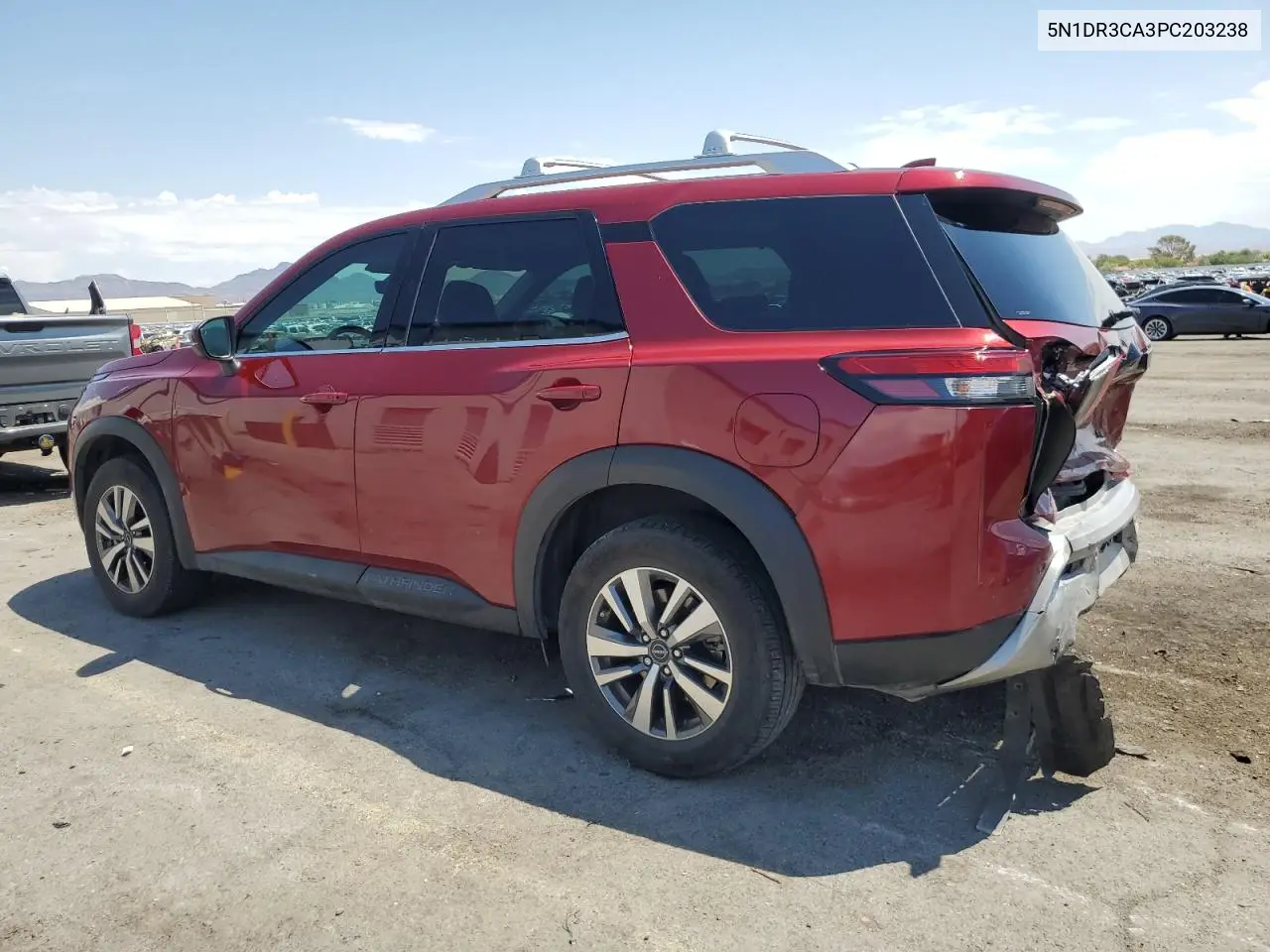 2023 Nissan Pathfinder Sl VIN: 5N1DR3CA3PC203238 Lot: 65449305