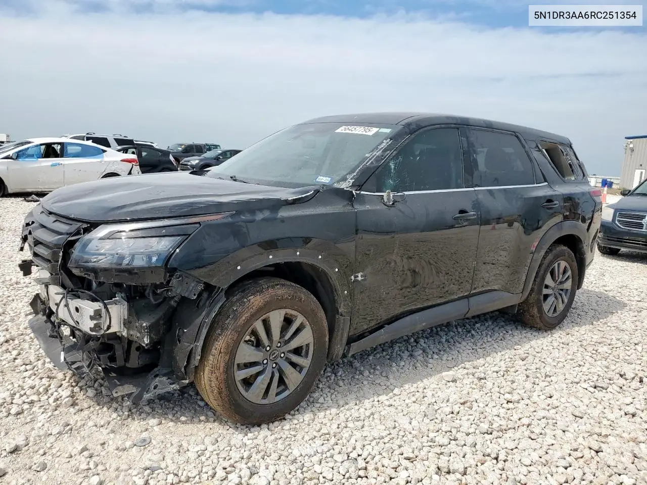 2024 Nissan Pathfinder S VIN: 5N1DR3AA6RC251354 Lot: 56457795
