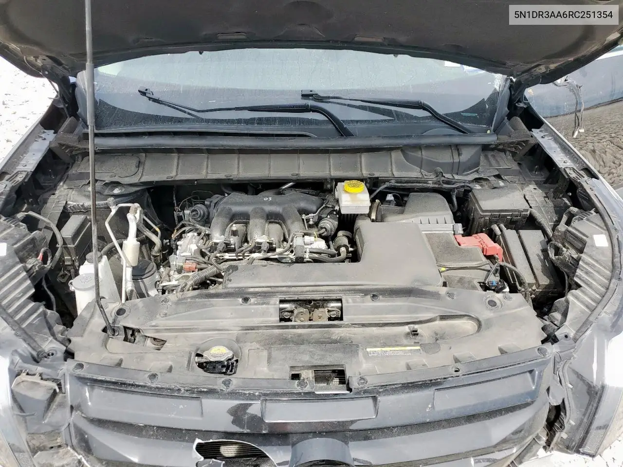 2024 Nissan Pathfinder S VIN: 5N1DR3AA6RC251354 Lot: 56457795