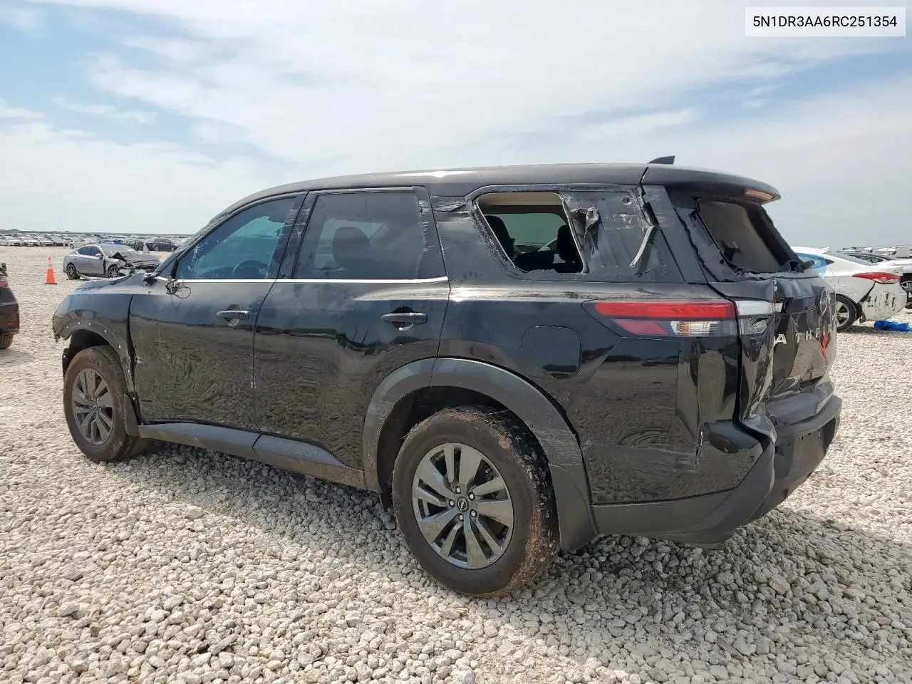 2024 Nissan Pathfinder S VIN: 5N1DR3AA6RC251354 Lot: 56457795