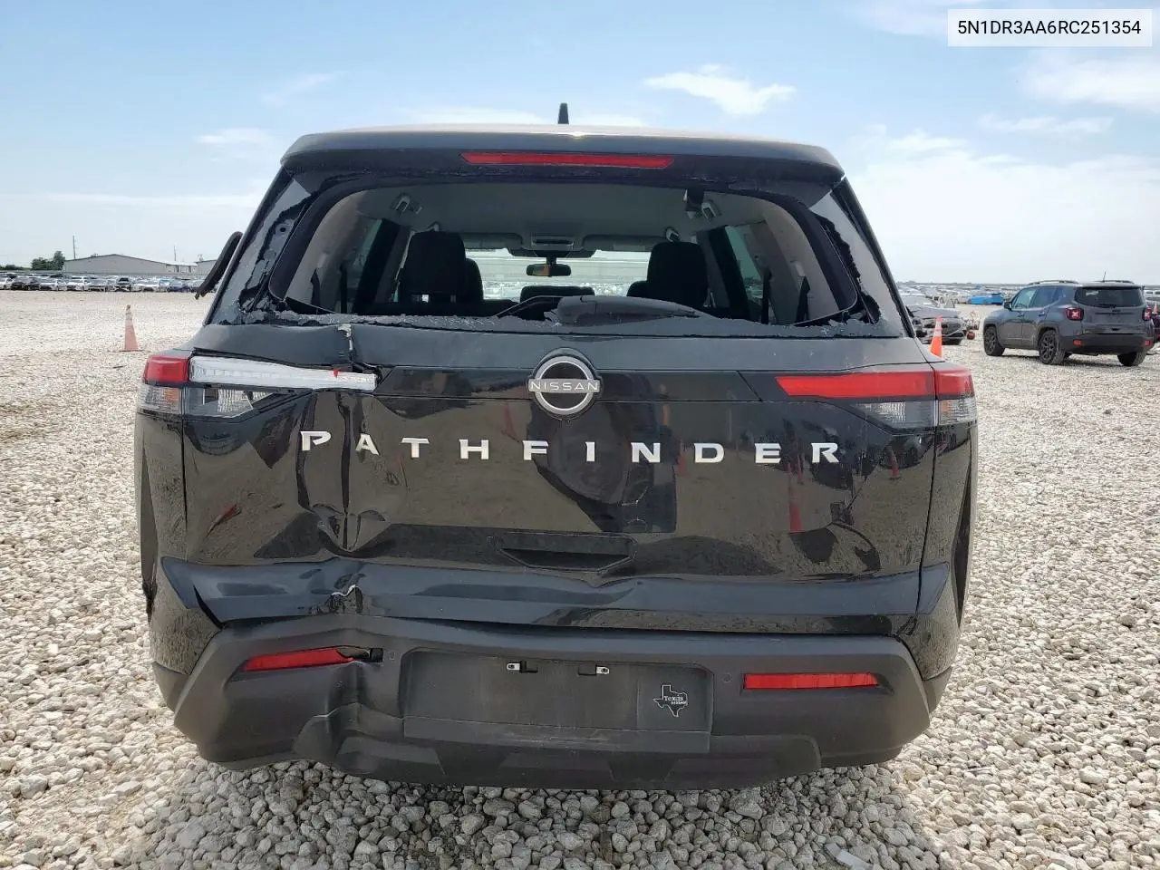 2024 Nissan Pathfinder S VIN: 5N1DR3AA6RC251354 Lot: 56457795