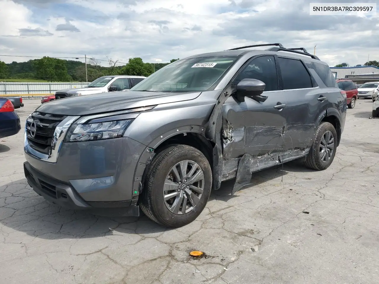 2024 Nissan Pathfinder Sv VIN: 5N1DR3BA7RC309597 Lot: 56742315