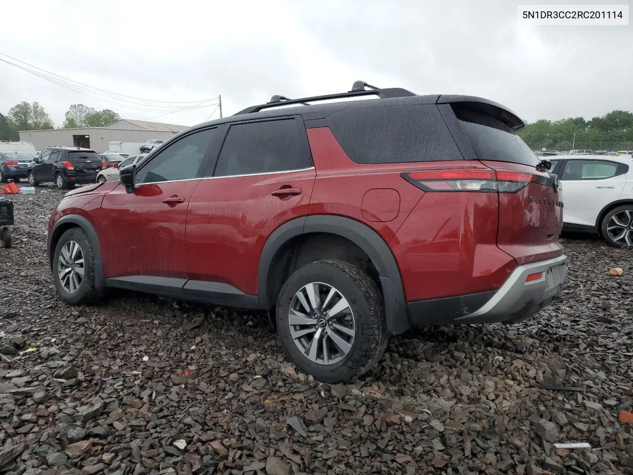 2024 Nissan Pathfinder Sl VIN: 5N1DR3CC2RC201114 Lot: 56775315