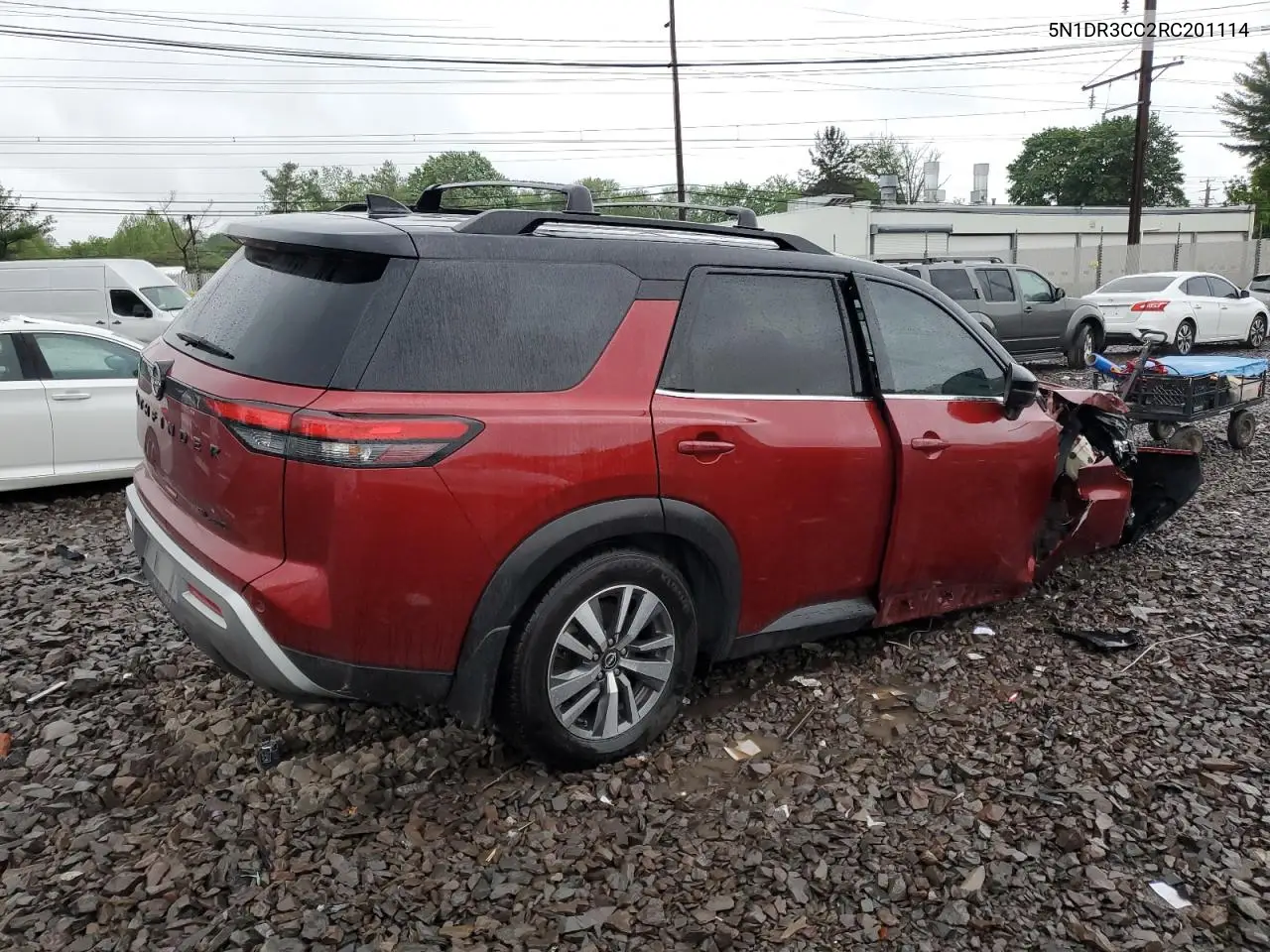 2024 Nissan Pathfinder Sl VIN: 5N1DR3CC2RC201114 Lot: 56775315