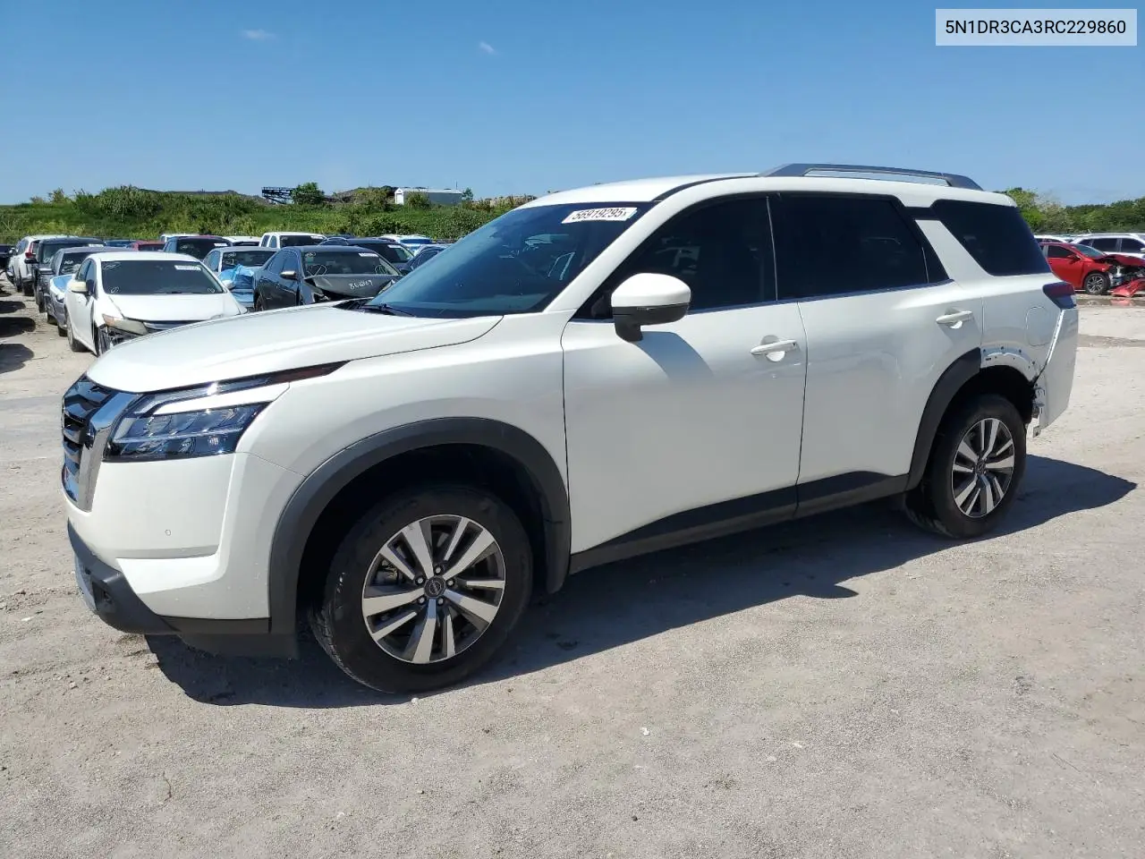 2024 Nissan Pathfinder Sl VIN: 5N1DR3CA3RC229860 Lot: 56919295