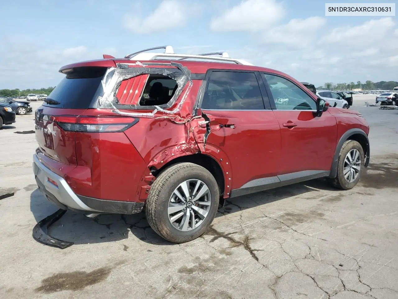 2024 Nissan Pathfinder Sl VIN: 5N1DR3CAXRC310631 Lot: 62862655