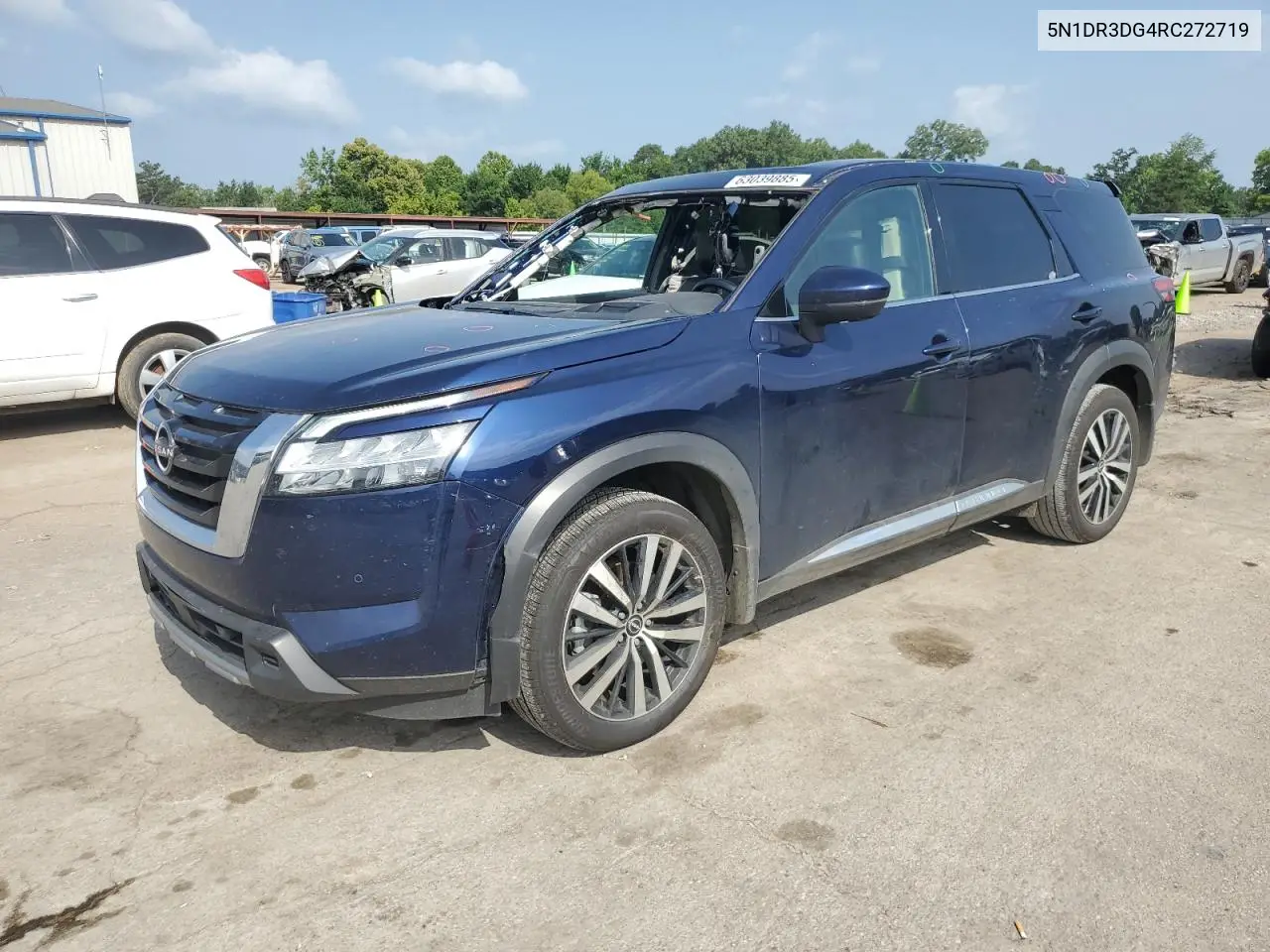 2024 Nissan Pathfinder Platinum VIN: 5N1DR3DG4RC272719 Lot: 63039885