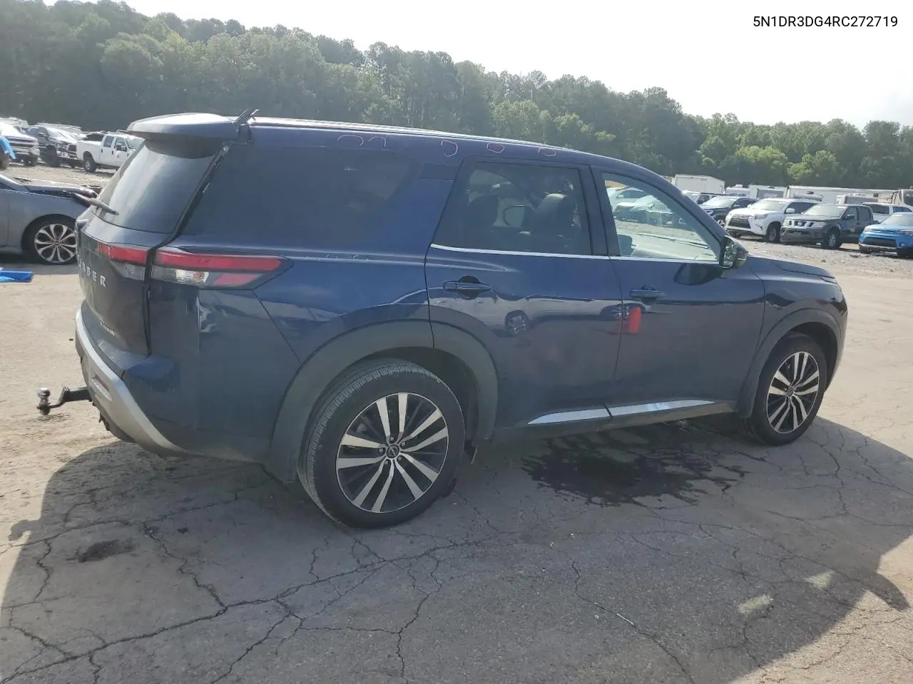 2024 Nissan Pathfinder Platinum VIN: 5N1DR3DG4RC272719 Lot: 63039885