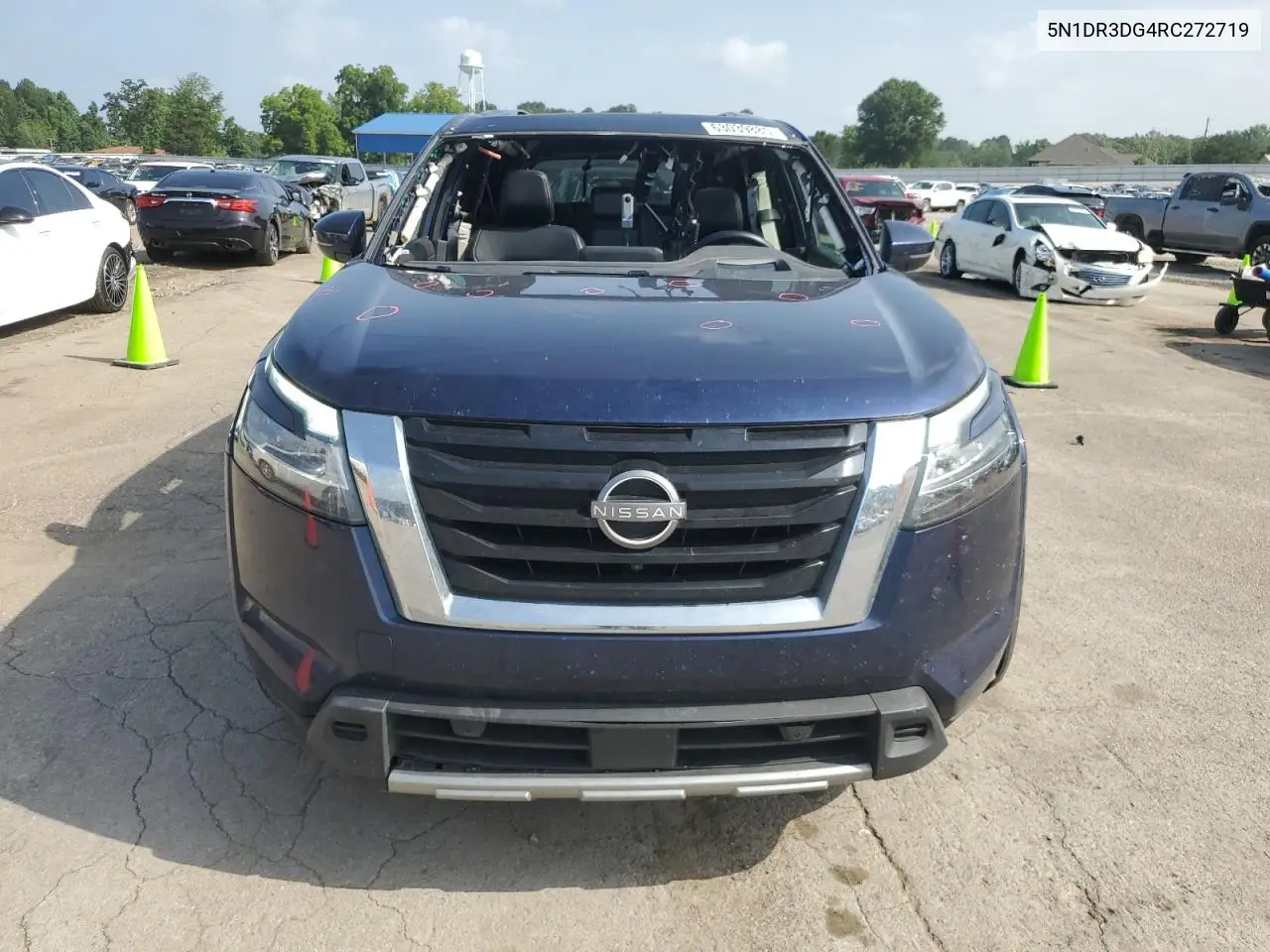 2024 Nissan Pathfinder Platinum VIN: 5N1DR3DG4RC272719 Lot: 63039885