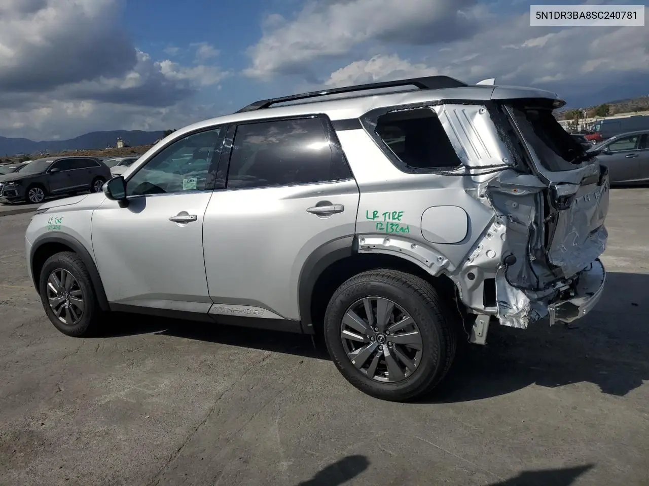 2025 Nissan Pathfinder Sv VIN: 5N1DR3BA8SC240781 Lot: 56686905