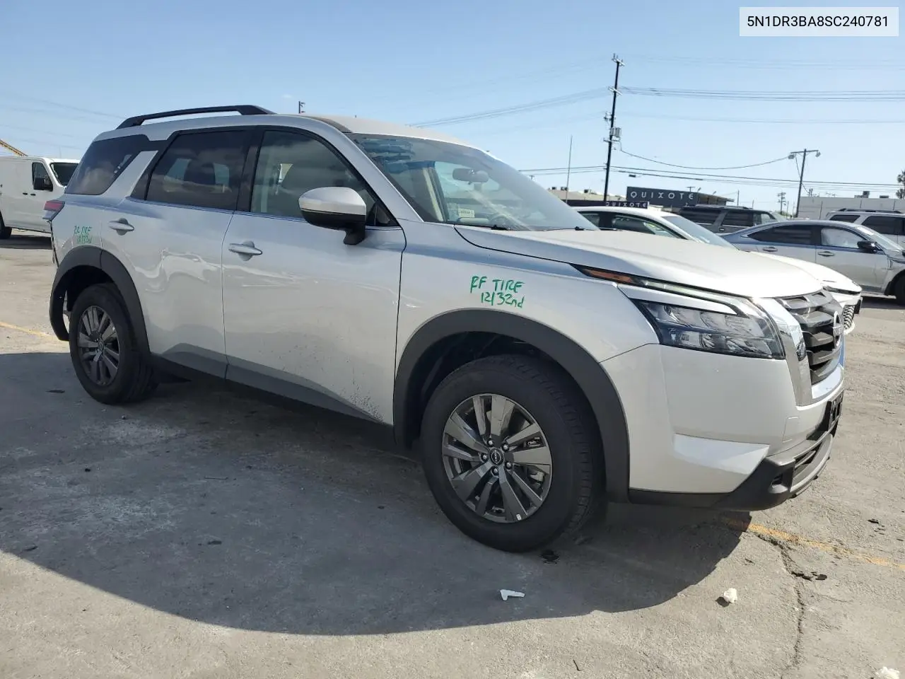 2025 Nissan Pathfinder Sv VIN: 5N1DR3BA8SC240781 Lot: 56686905