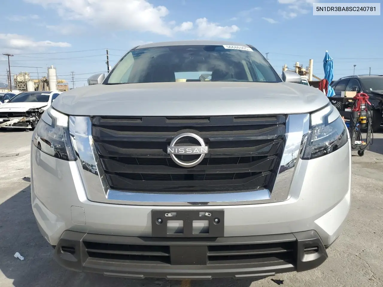 2025 Nissan Pathfinder Sv VIN: 5N1DR3BA8SC240781 Lot: 56686905