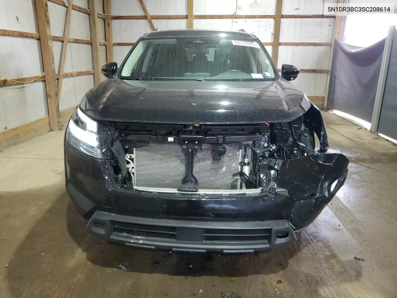 2025 Nissan Pathfinder Sv VIN: 5N1DR3BC3SC208614 Lot: 62172825