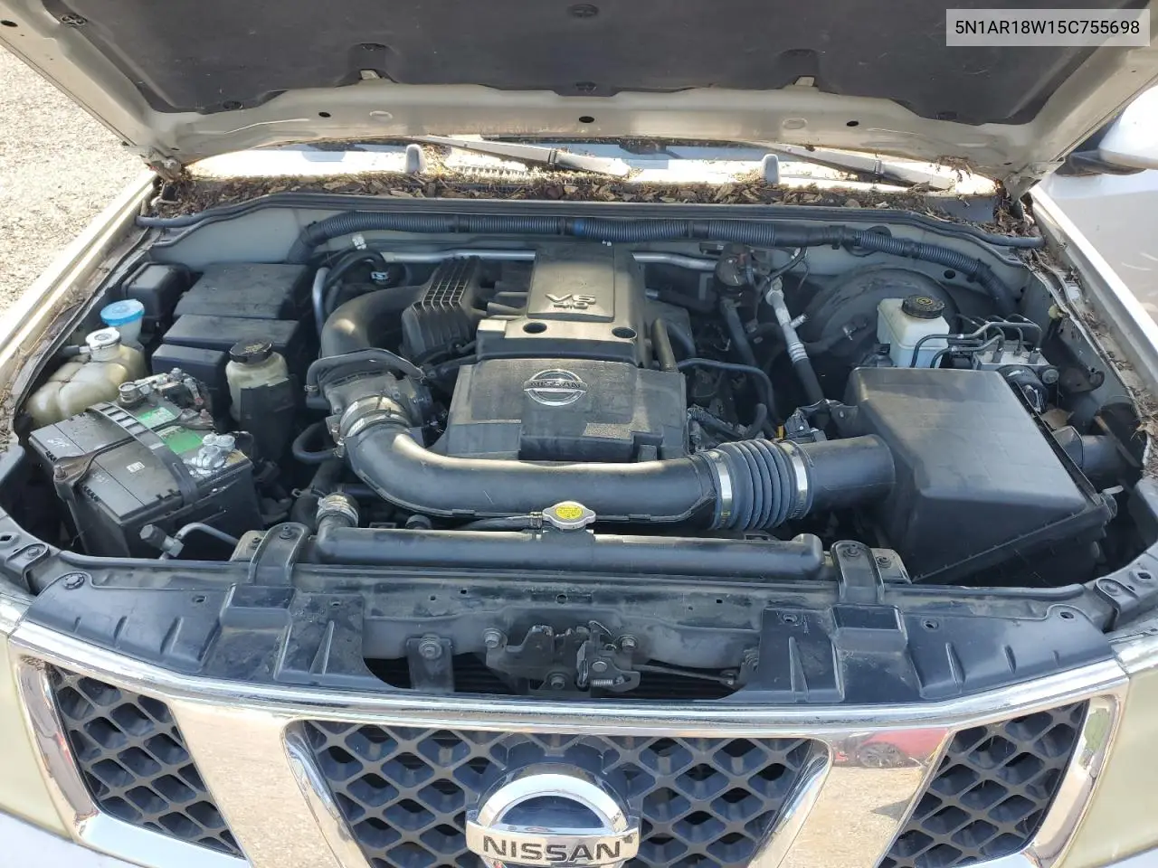 2005 Nissan Pathfinder Le VIN: 5N1AR18W15C755698 Lot: 62778415