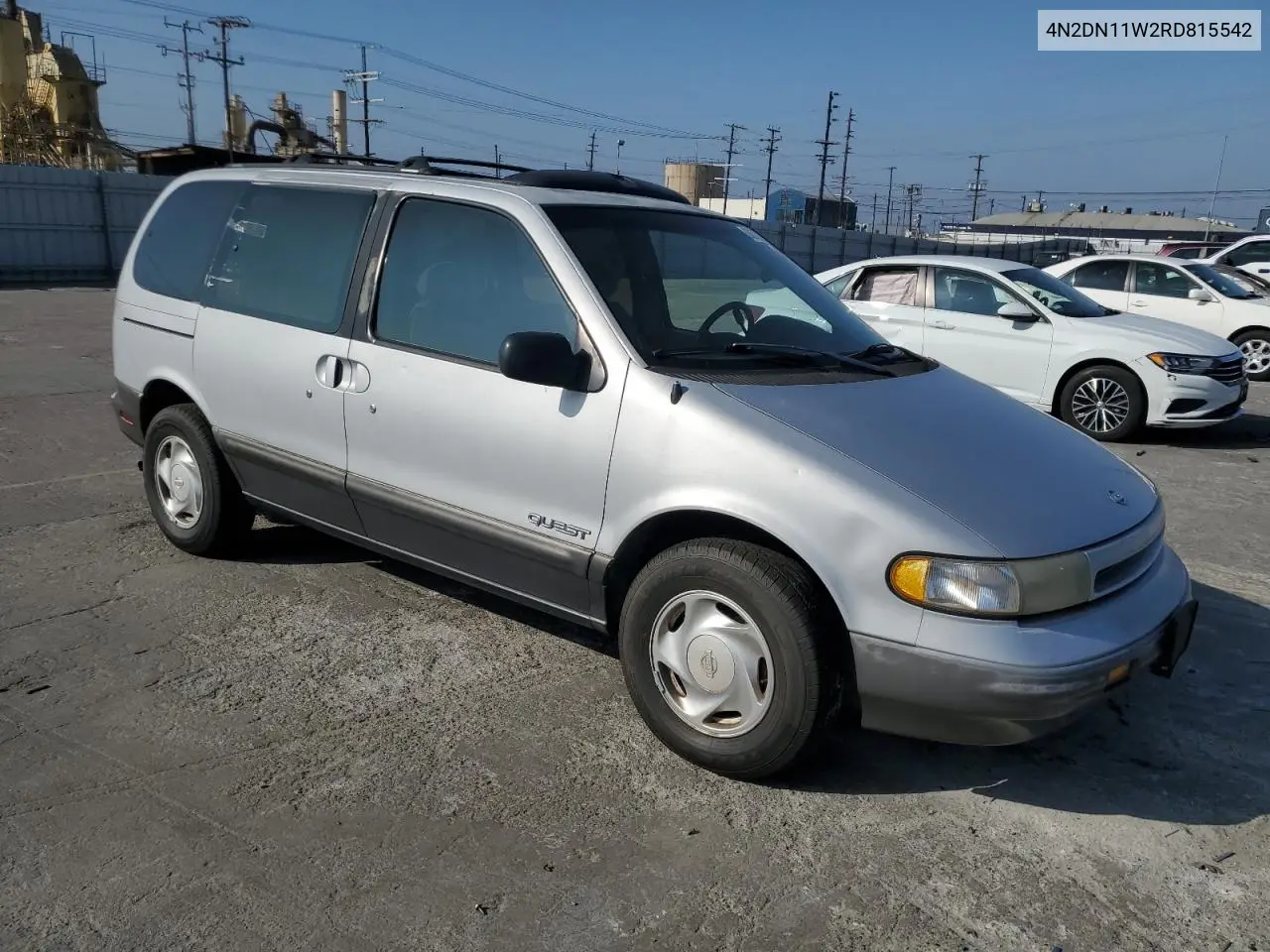 1994 Nissan Quest Xe VIN: 4N2DN11W2RD815542 Lot: 63672835