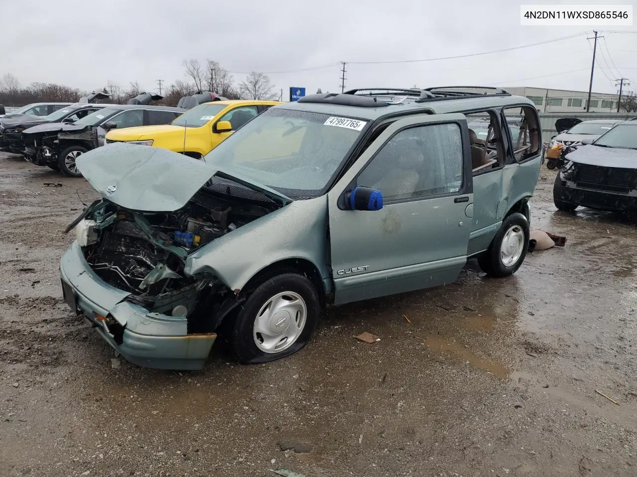 1995 Nissan Quest Xe VIN: 4N2DN11WXSD865546 Lot: 47997765