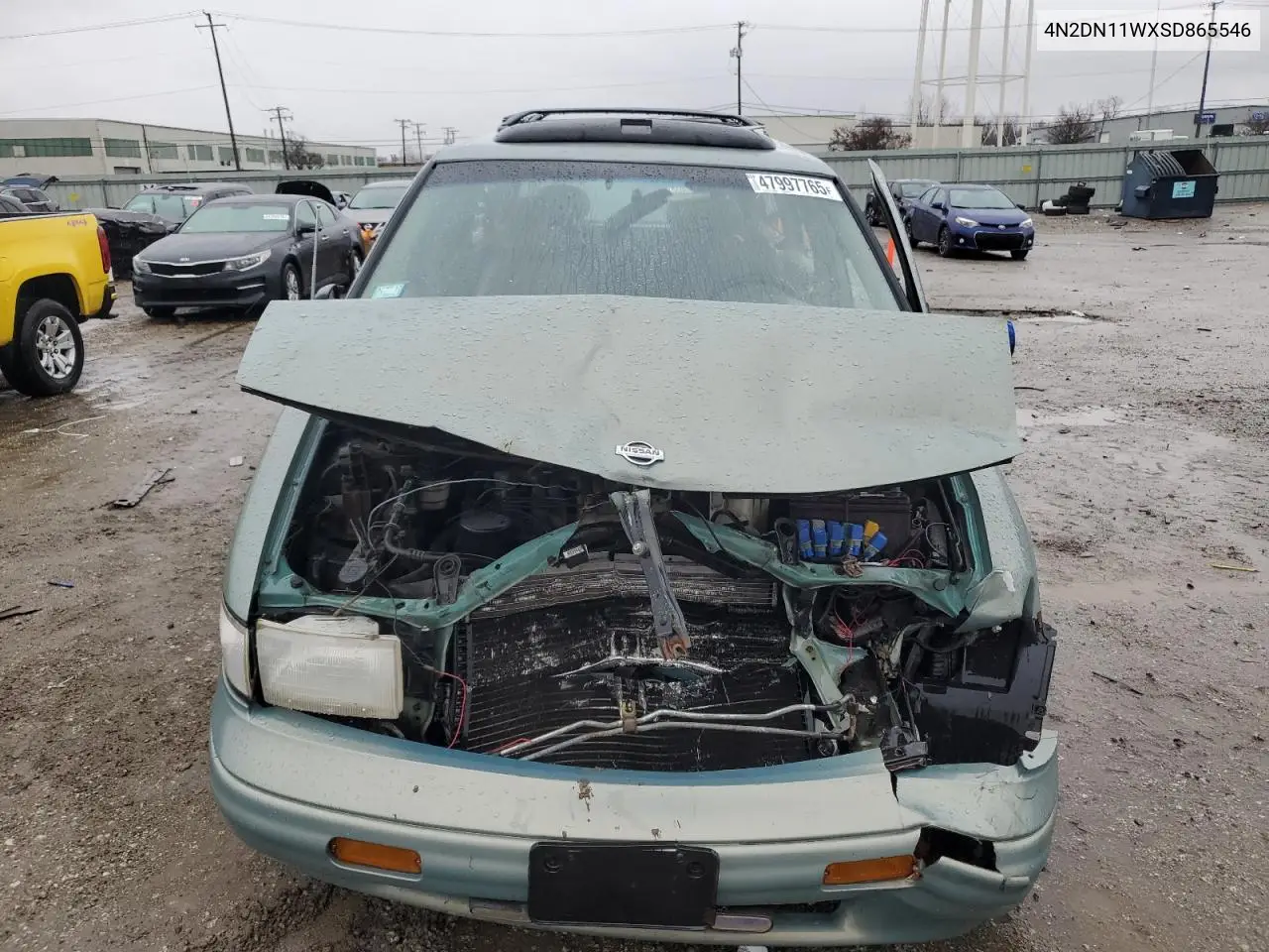 1995 Nissan Quest Xe VIN: 4N2DN11WXSD865546 Lot: 47997765