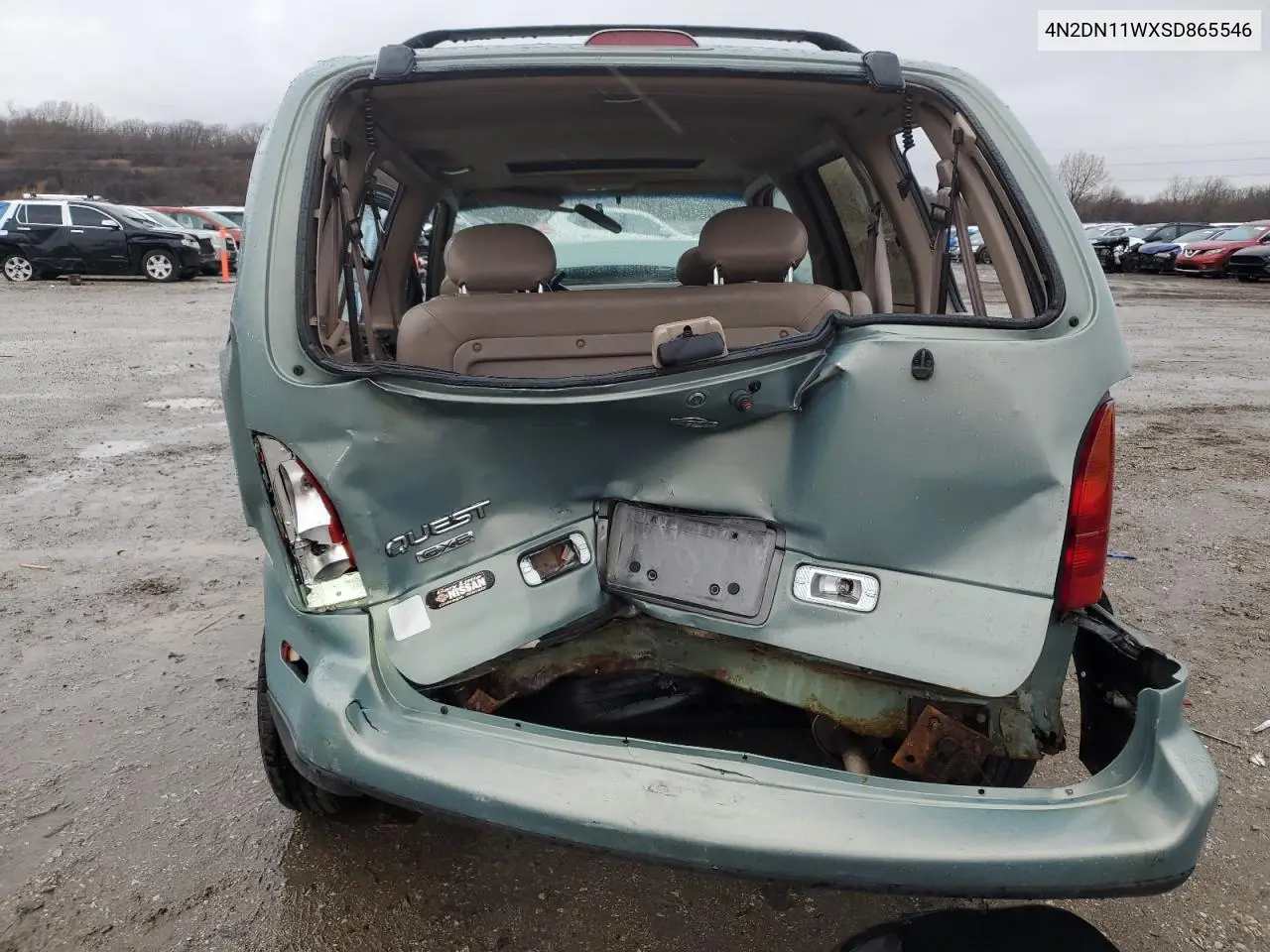 1995 Nissan Quest Xe VIN: 4N2DN11WXSD865546 Lot: 47997765
