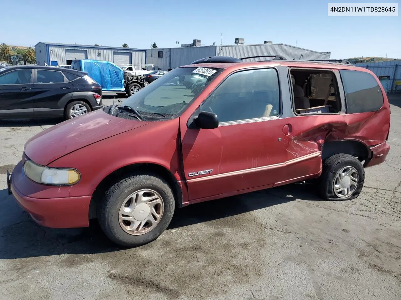 1996 Nissan Quest Xe VIN: 4N2DN11W1TD828645 Lot: 61612015