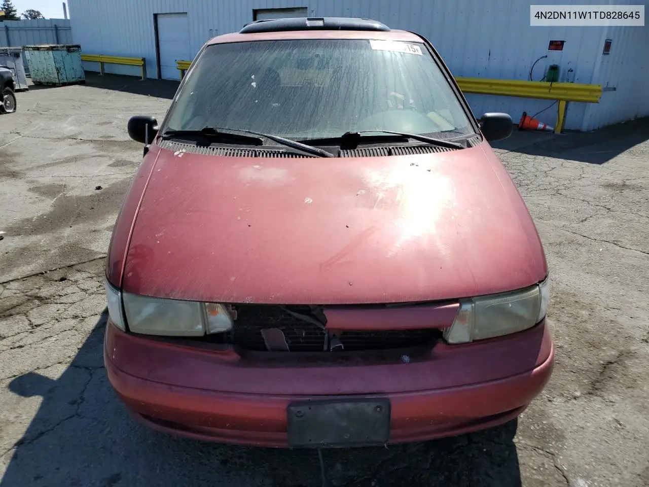 1996 Nissan Quest Xe VIN: 4N2DN11W1TD828645 Lot: 61612015