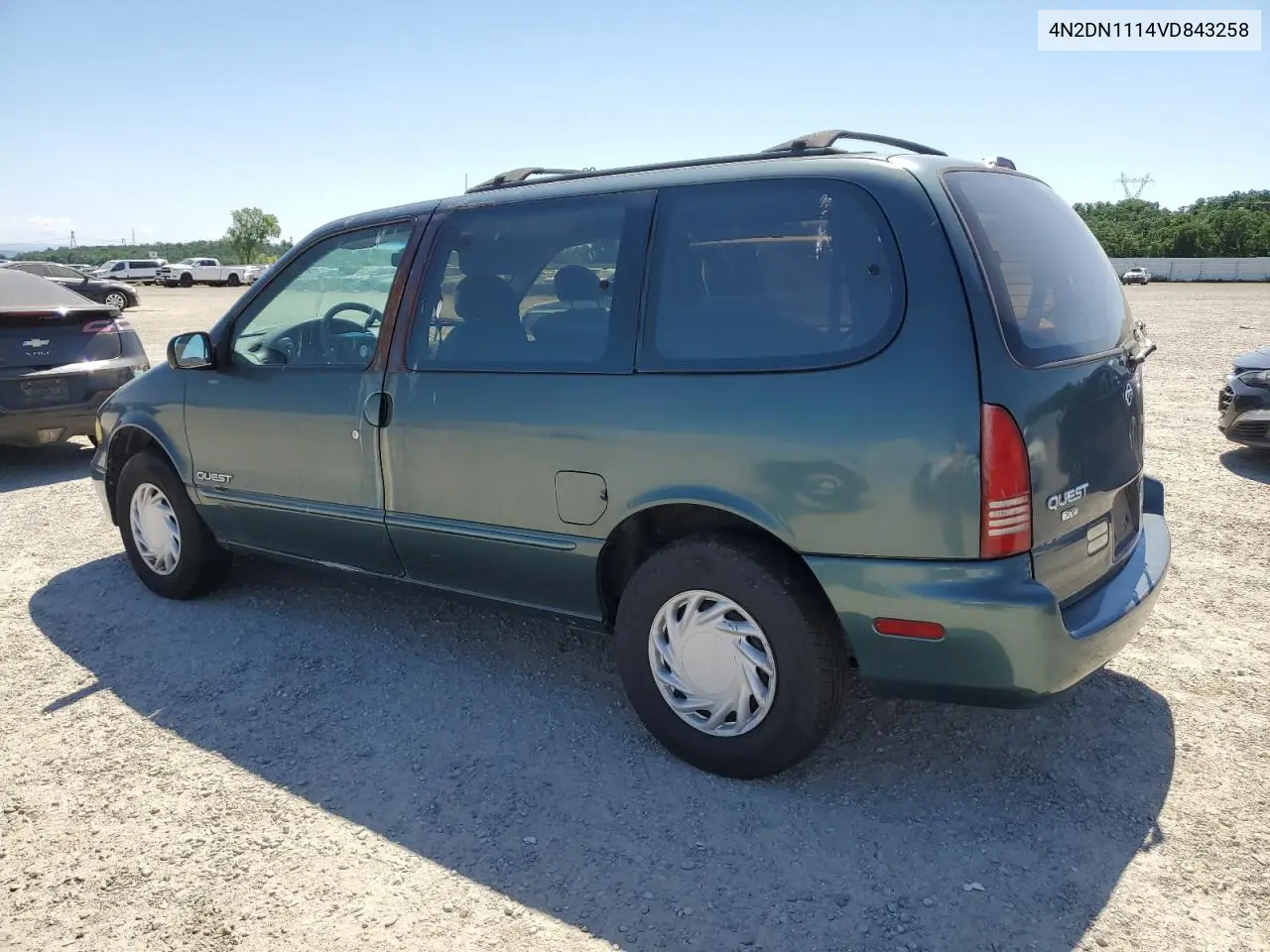 1997 Nissan Quest Xe VIN: 4N2DN1114VD843258 Lot: 53371105