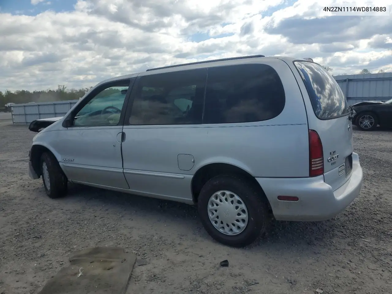 1998 Nissan Quest Xe VIN: 4N2ZN1114WD814883 Lot: 53458575