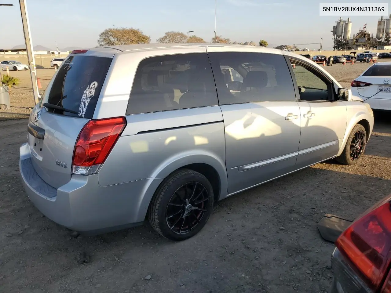 2004 Nissan Quest S VIN: 5N1BV28UX4N311369 Lot: 45810985