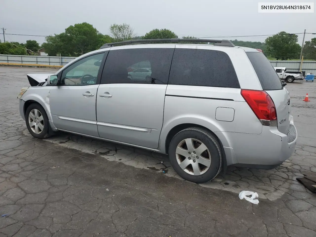 2004 Nissan Quest S VIN: 5N1BV28U64N318674 Lot: 55781545