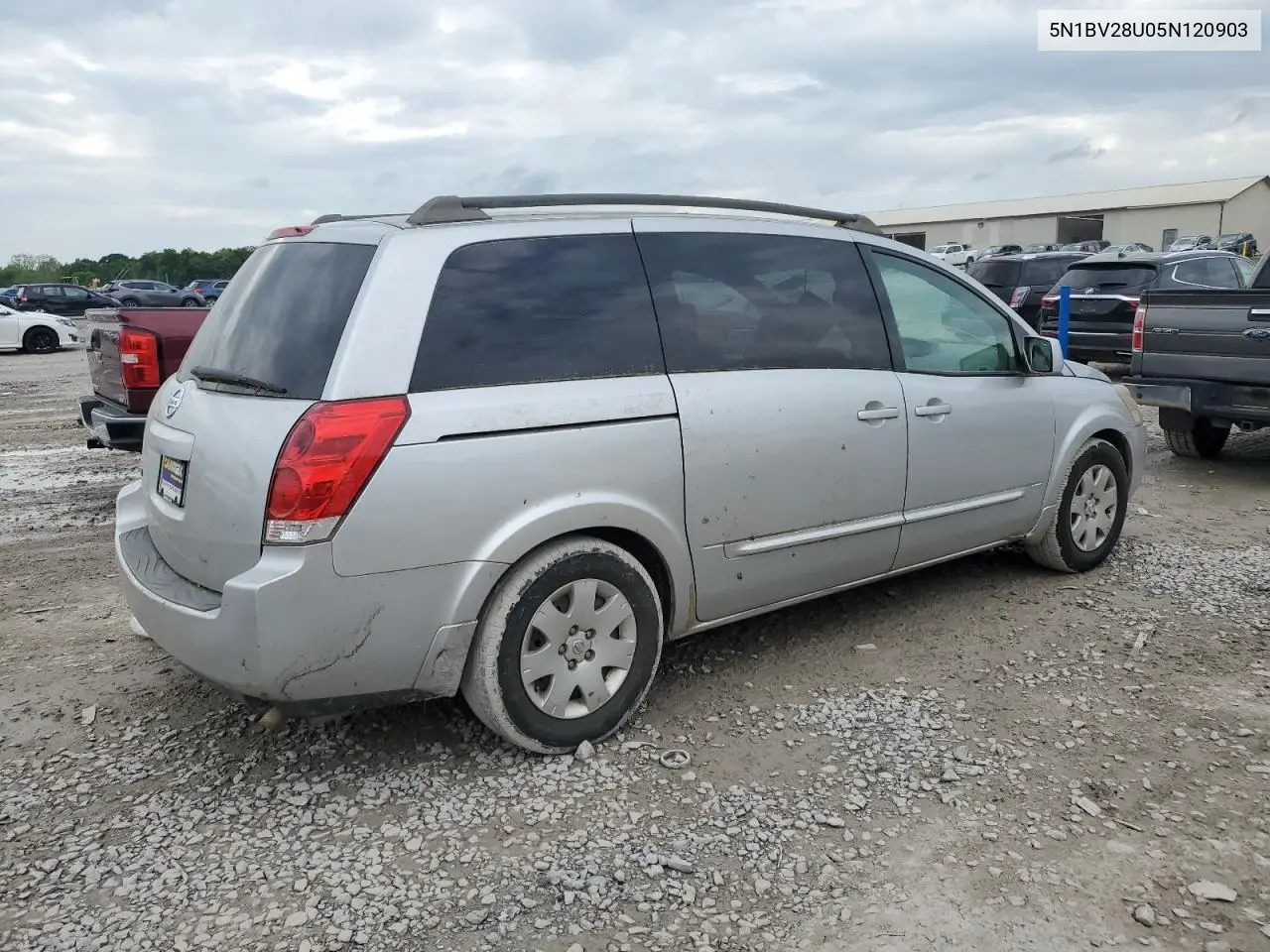 2005 Nissan Quest S VIN: 5N1BV28U05N120903 Lot: 51995905