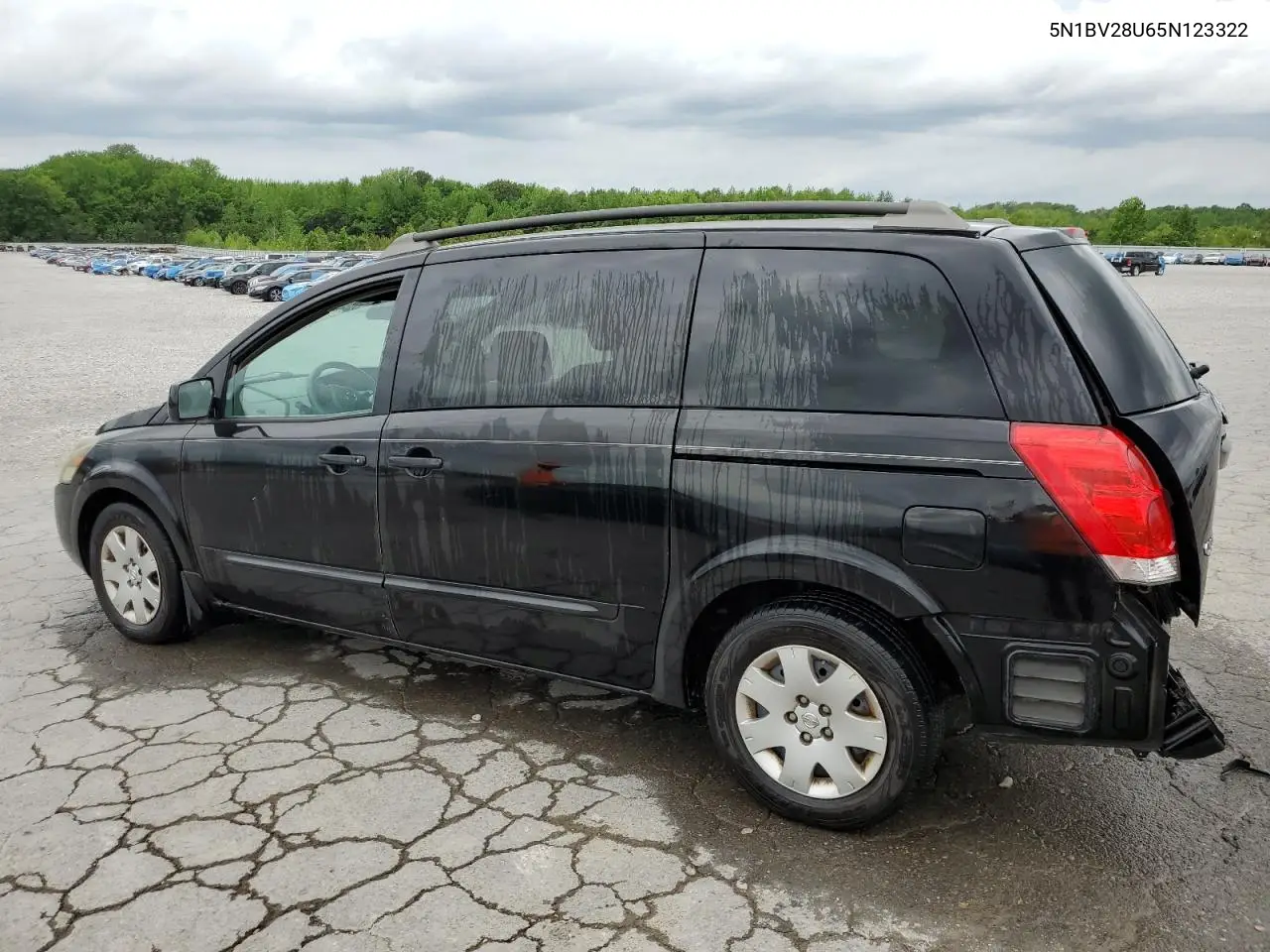 2005 Nissan Quest S VIN: 5N1BV28U65N123322 Lot: 54892815