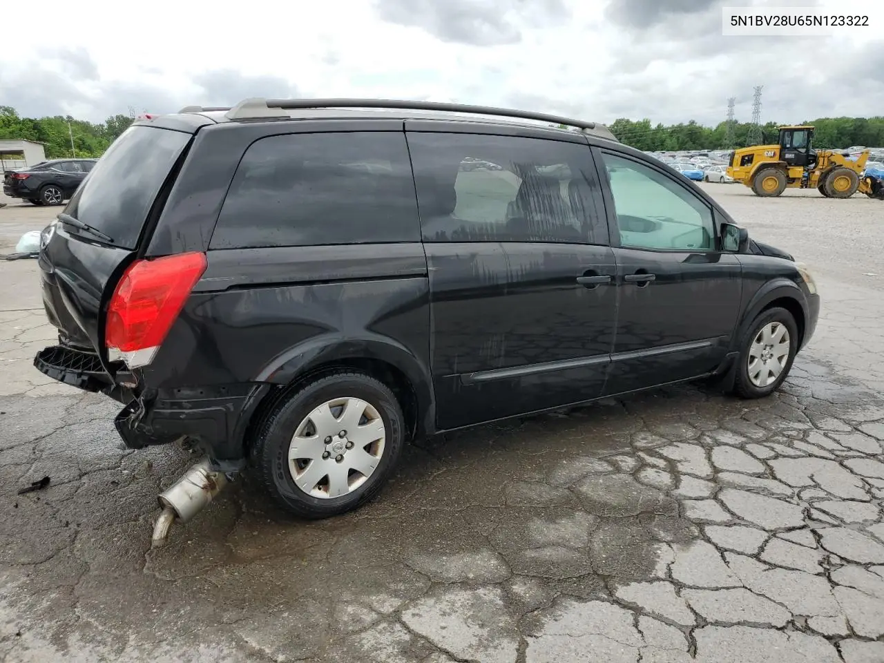 2005 Nissan Quest S VIN: 5N1BV28U65N123322 Lot: 54892815