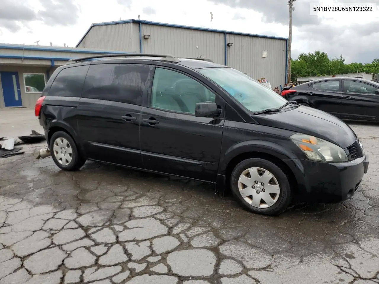 2005 Nissan Quest S VIN: 5N1BV28U65N123322 Lot: 54892815