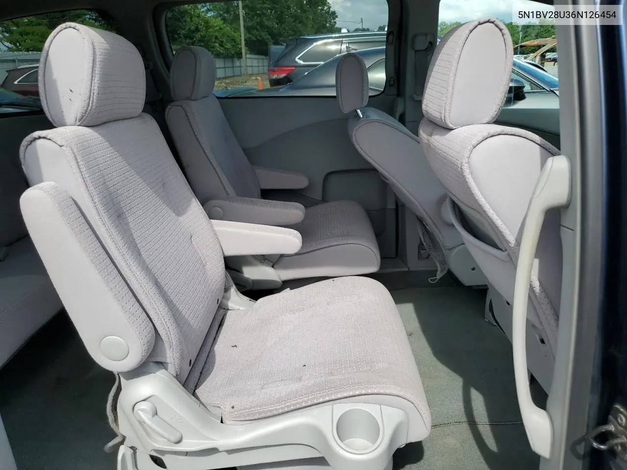 2006 Nissan Quest S VIN: 5N1BV28U36N126454 Lot: 61696175